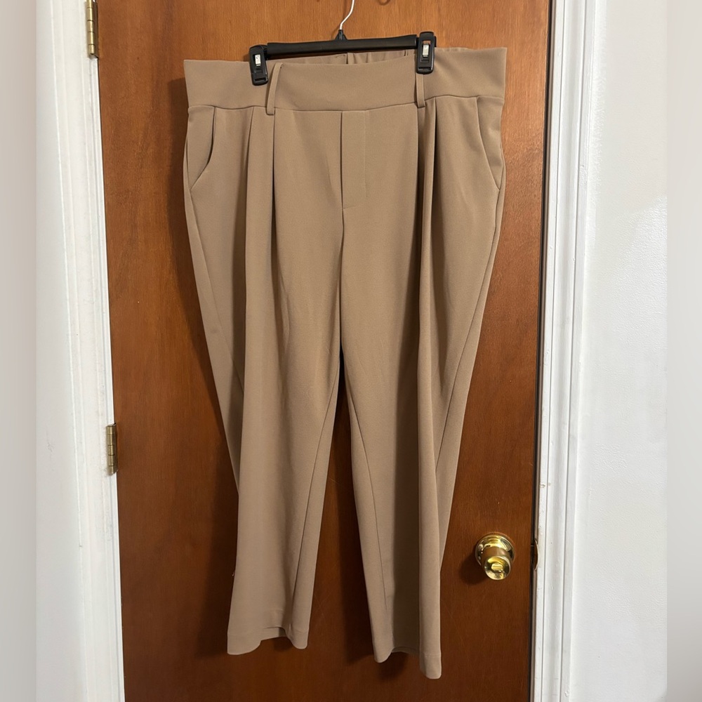 Fashion Nova Tan Dress Pants